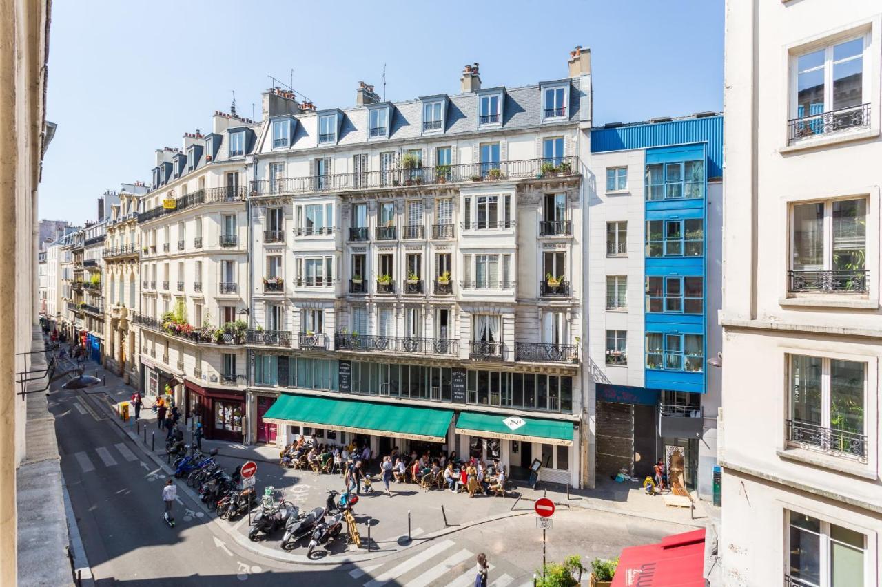 Charming Studio For 2 Near Republique Paris Exterior foto