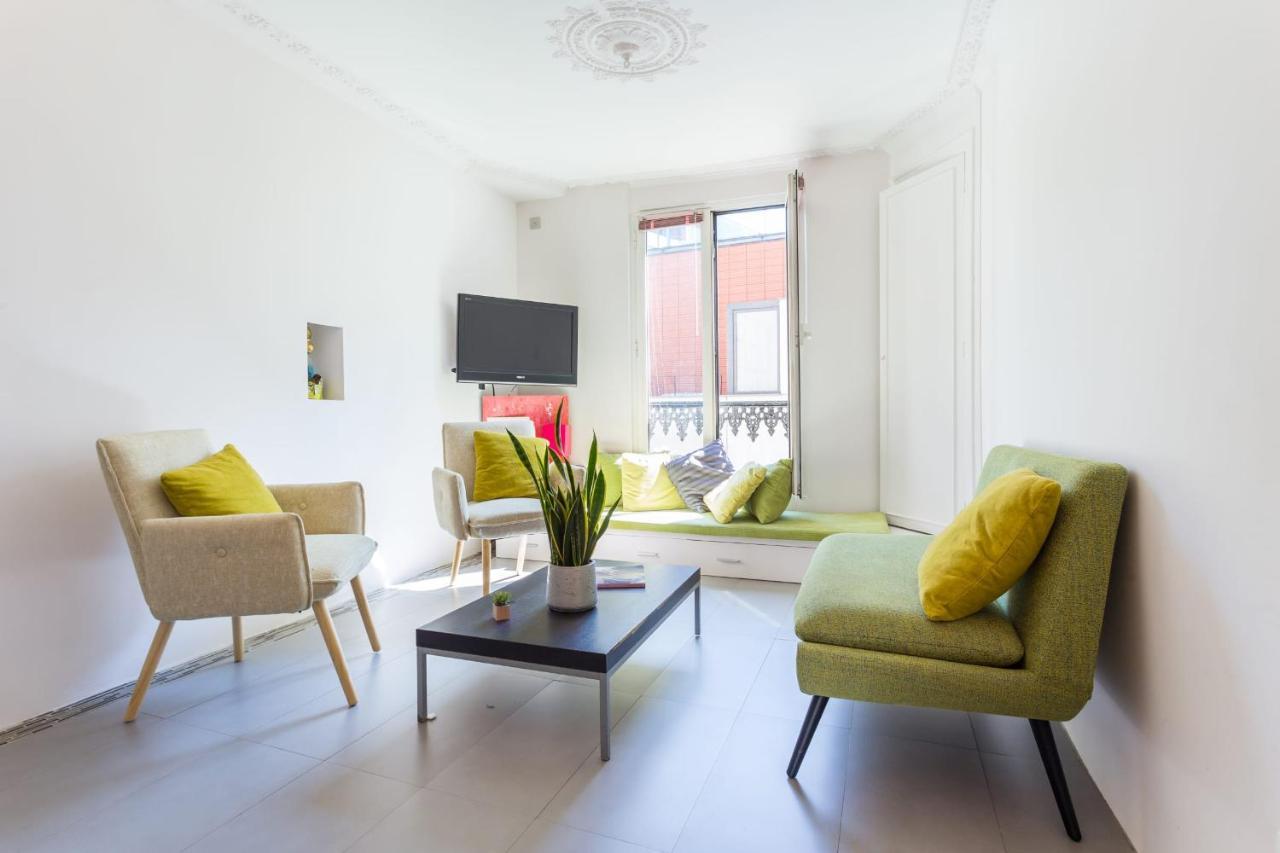 Charming Studio For 2 Near Republique Paris Exterior foto